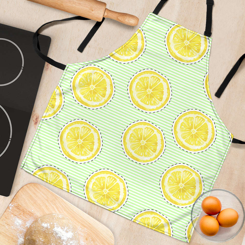 Slice Of Lemon Pattern Adjustable Apron