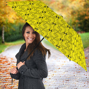 Duck Toy Pattern Print Design 02 Umbrella