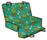 Cute Frog Dragonfly Design Pattern Dog Car Seat Covers