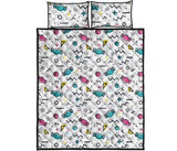 Candy design pattern Quilt Bed Set