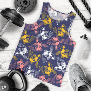 Koi Fish Carp Fish pattern Men Tank Top