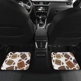 American Football Ball Pattern Front And Back Car Mats