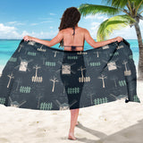 Windmill Tree Pattern Sarong