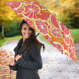Tropical Grapefruit Pattern Umbrella