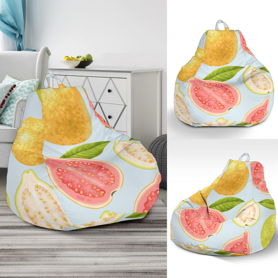 Guava Design Pattern Bean Bag Cover
