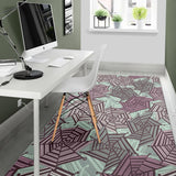 Spider Web Cobweb Design Color Pattern Area Rug