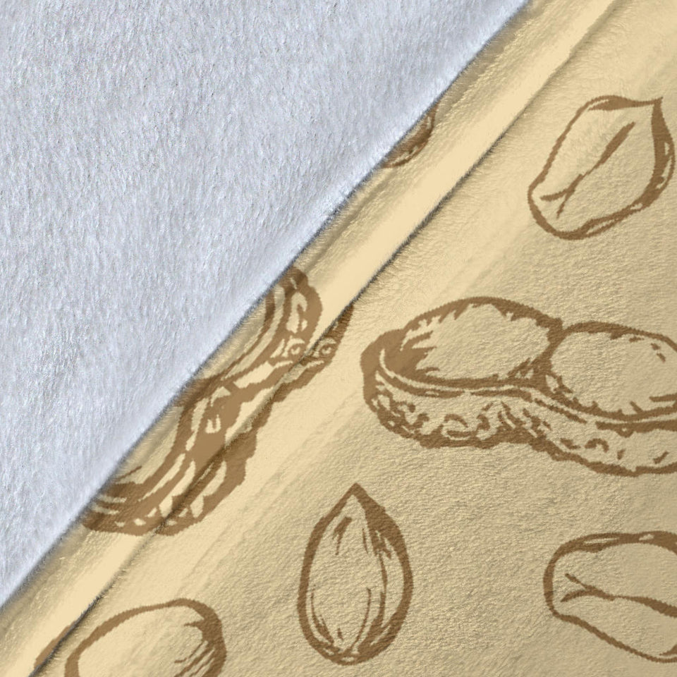Hand Drawn Peanuts Pattern Premium Blanket