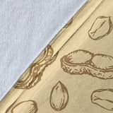 Hand Drawn Peanuts Pattern Premium Blanket