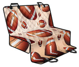 American Football Ball Design Pattern Dog Car Seat Covers