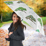 Chameleon Lizard Pattern Umbrella