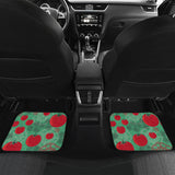 Tomato Design Pattern Front And Back Car Mats