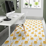 Pancake Pattern Print Design 05 Area Rug