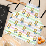 Cute Hand Drawn Mermaid Adjustable Apron