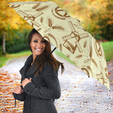 Windmill Wheat Pattern Umbrella