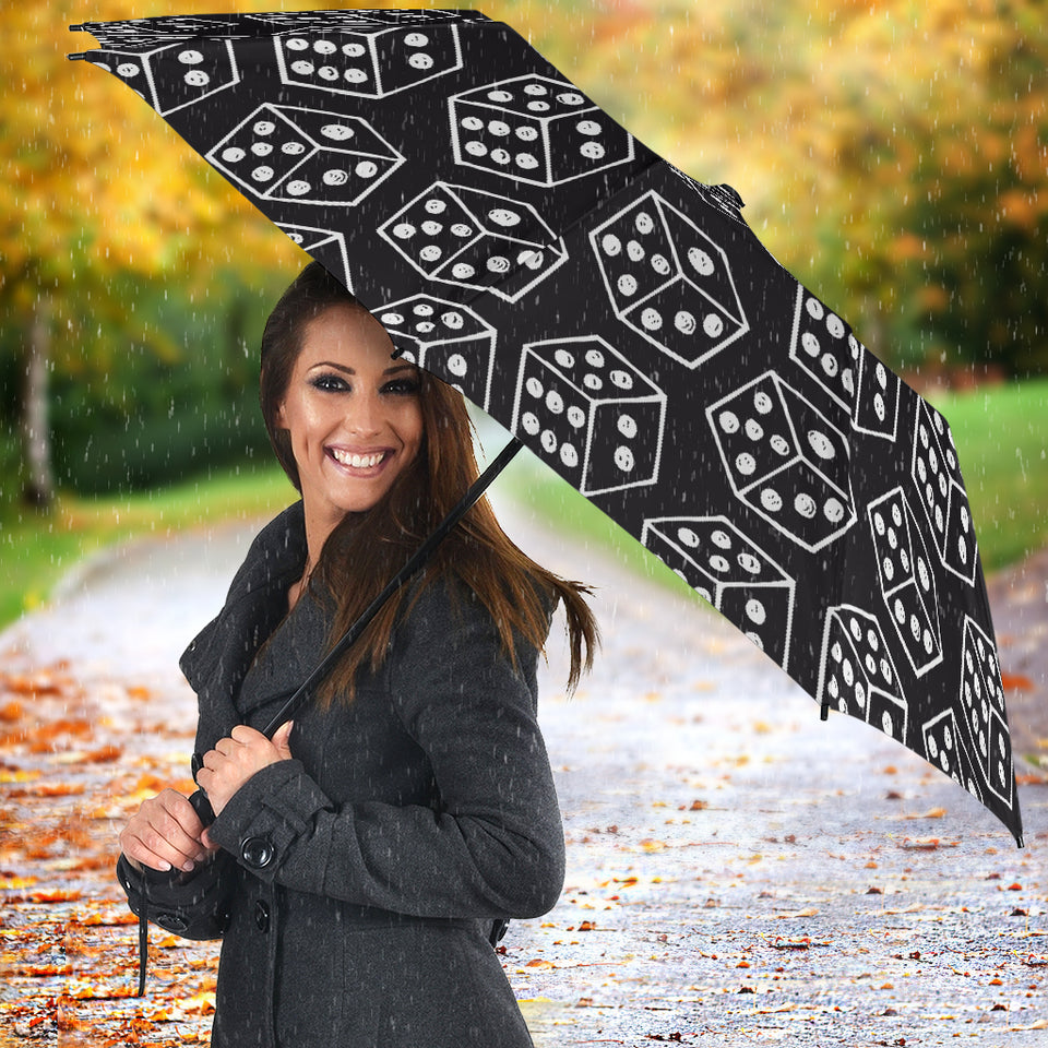 Dice Pattern Print Design 01 Umbrella