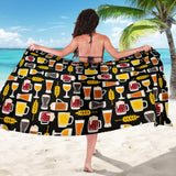 Beer Type Pattern Sarong