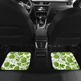Hop Design Pattern Front And Back Car Mats