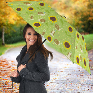 Snail Pattern Print Design 01 Umbrella