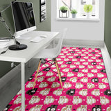 Guinea Pig Pattern Print Design 01 Area Rug