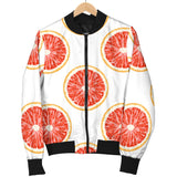 Grapefruit Pattern Women'S Bomber Jacket