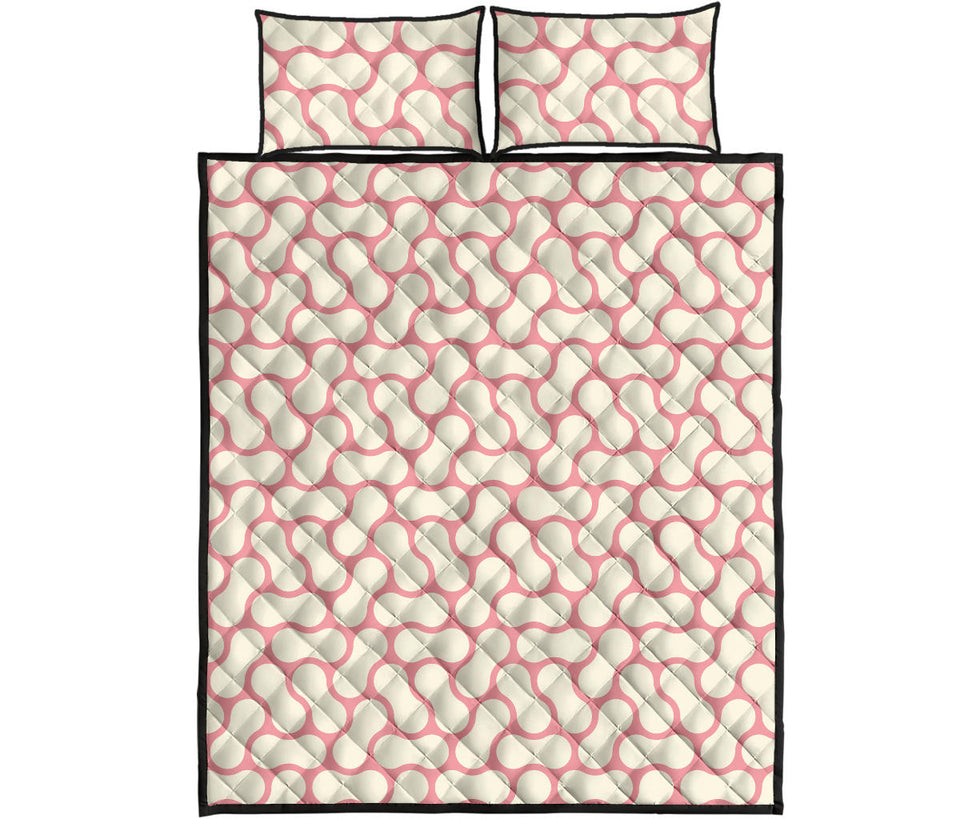 peanuts texture pattern Quilt Bed Set