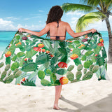 Cactus Design Pattern Copy Sarong