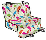 Colorful Chameleon Lizard Pattern Dog Car Seat Covers