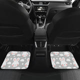 Rabbit Cloud Pattern Front And Back Car Mats