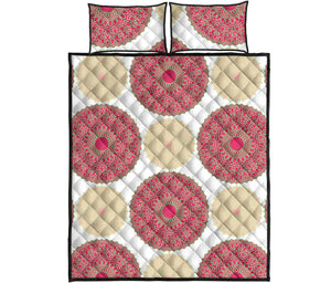 Circle indian pattern Quilt Bed Set