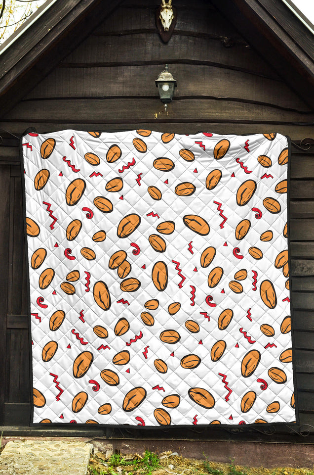 Peanuts Pattern Background Premium Quilt