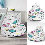 Candy Design Pattern Bean Bag Cover