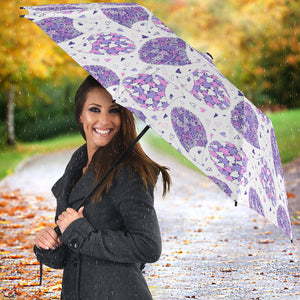 Hedgehog Pattern Print Design 05 Umbrella
