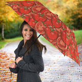 Red Tomato Pattern Umbrella