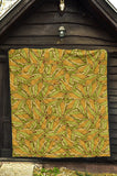 Corn Pattern Print Design 01 Premium Quilt