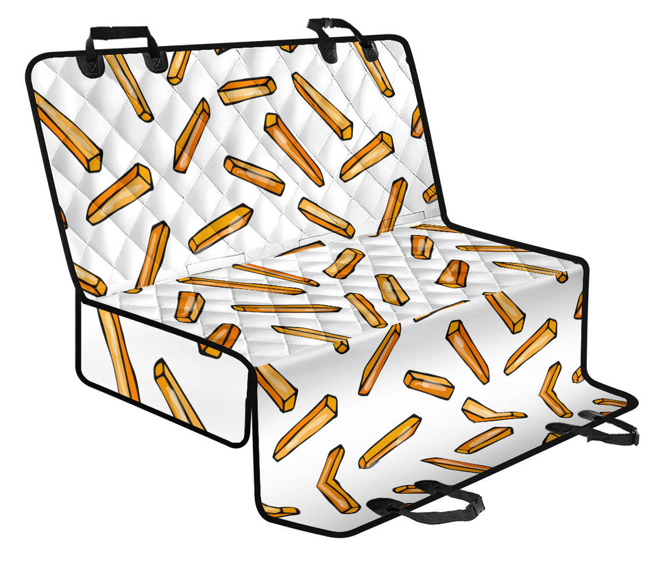 French Fries Potato Pattern Dog Car Seat Covers