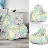 French Bulldog Hawaii Blackground Bean Bag Cover