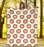 Darts Pattern Print Design 04 Premium Blanket