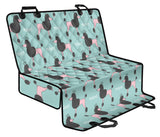 Poodle Dog Green Background Dog Car Seat Covers