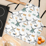 Windmill Pattern Adjustable Apron
