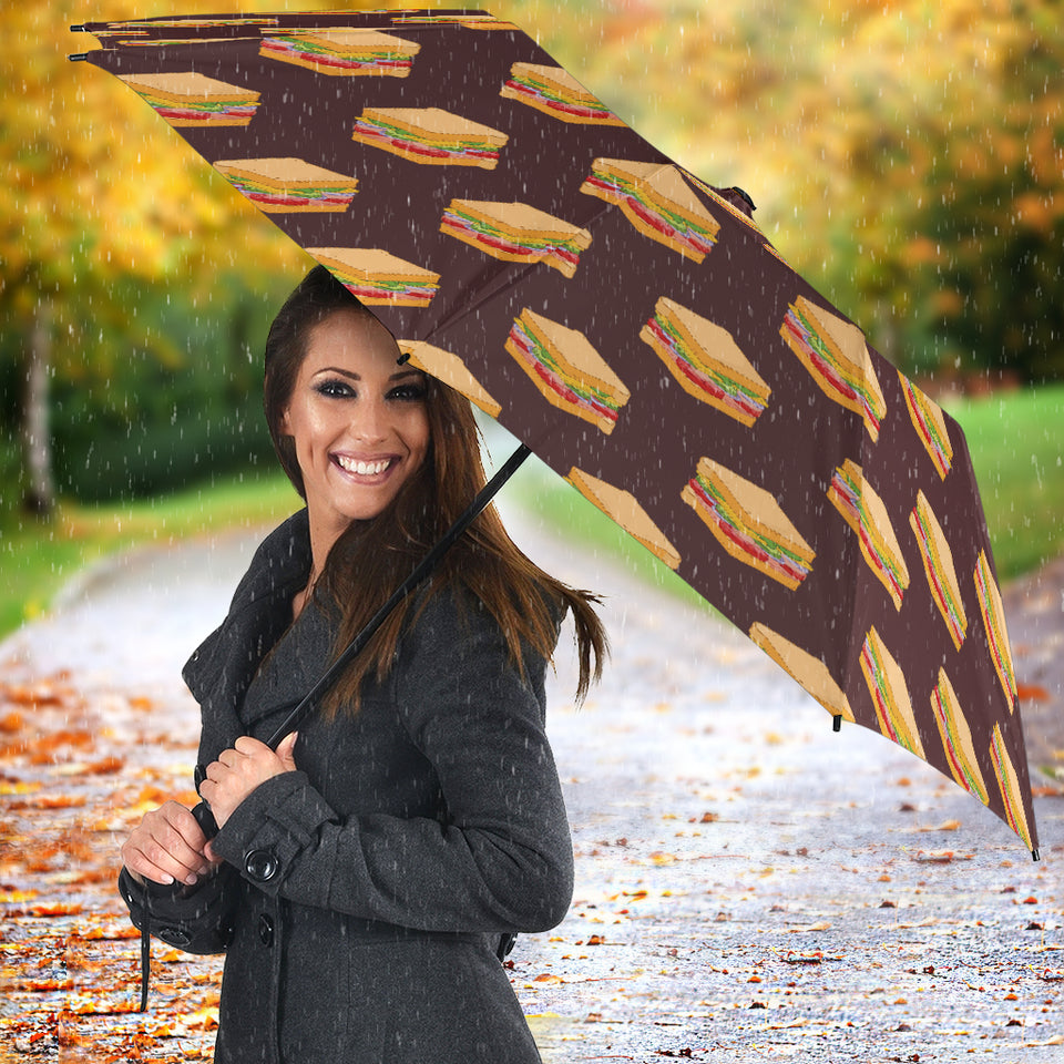 Sandwich Pattern Print Design 04 Umbrella