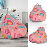 Colorful Candy Pattern Bean Bag Cover