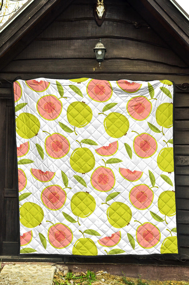 Guava Pattern Premium Quilt
