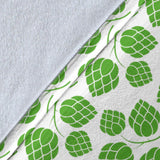 Hop Pattern Background Premium Blanket