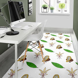 Color Hand Drawn Cocoa Pattern Area Rug