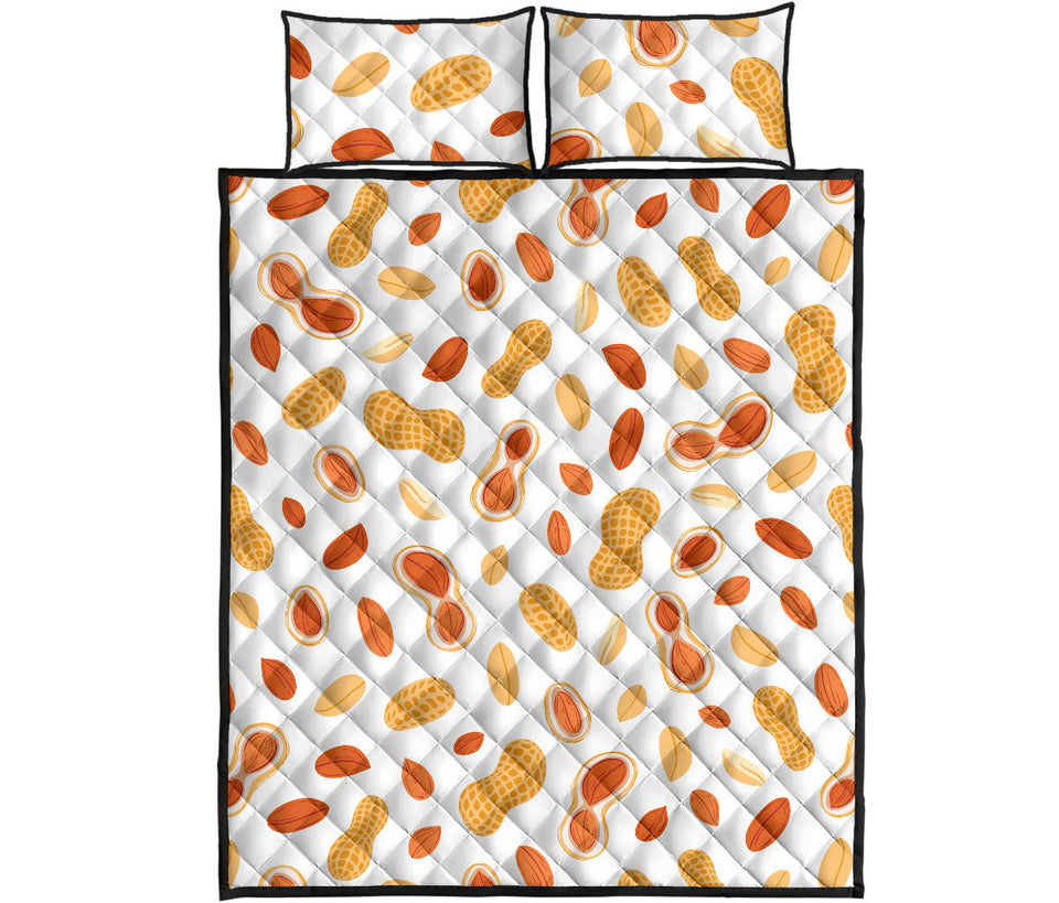 peanuts pattern Quilt Bed Set