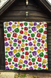Dice Pattern Print Design 03 Premium Quilt