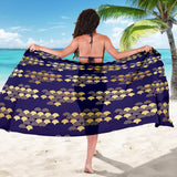 Beautiful Japanese Fan Pattern Sarong