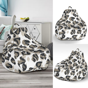 Leopard Skin Print Pattern Bean Bag Cover