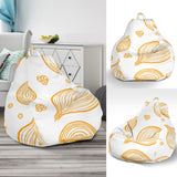 Hand Drawn Onion Pattern Bean Bag Cover