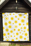 Sun Pattern Premium Quilt